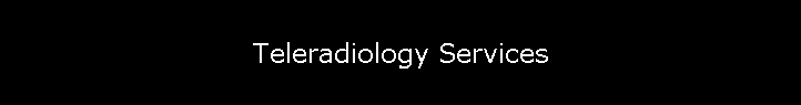 Teleradiology Services